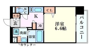 BPRレジデンス天満橋の物件間取画像